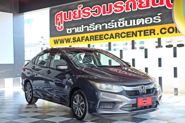 HONDA CITY [ 1.5 ] V+ i-VTEC AT ปี 2017 จด2018