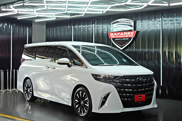 TOYOTA ALPHARD [ 2.5 ] HEV Executive Lounge E-Four AT ปี 2023 จด2024