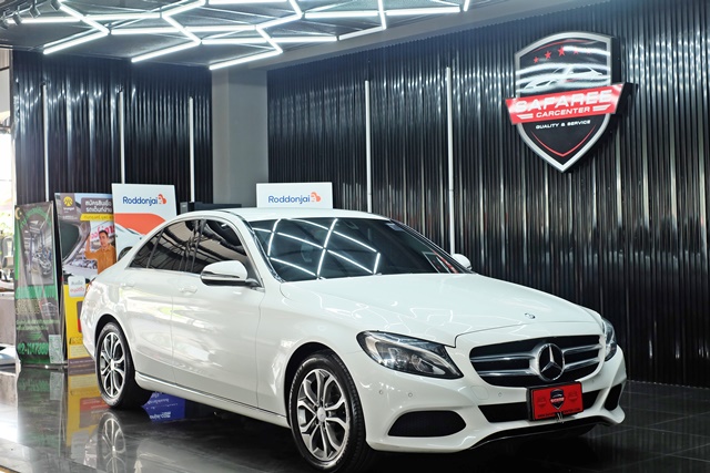 Mercedes-Benz C200 [ 2.0 ] Avantgarde AT ปี 2015 จด 2016