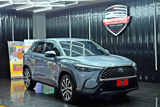 TOYOTA Corolla CROSS [ 1.8 ] Hybrid Premium AT ปี 2021 จด2022