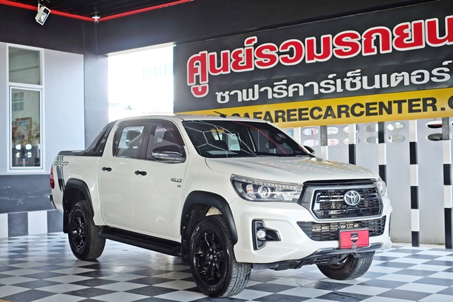 TOYOTA HILUX REVO ROCCO [ 2.8 G ] Prerunner 4DR AT ปี 2018 จด2019